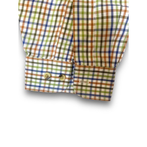 LL Bean Men's 2XLT Tall Traditional Fit Plaid Shirt - Long Sleeve Button-Up - Picture 10 of 11